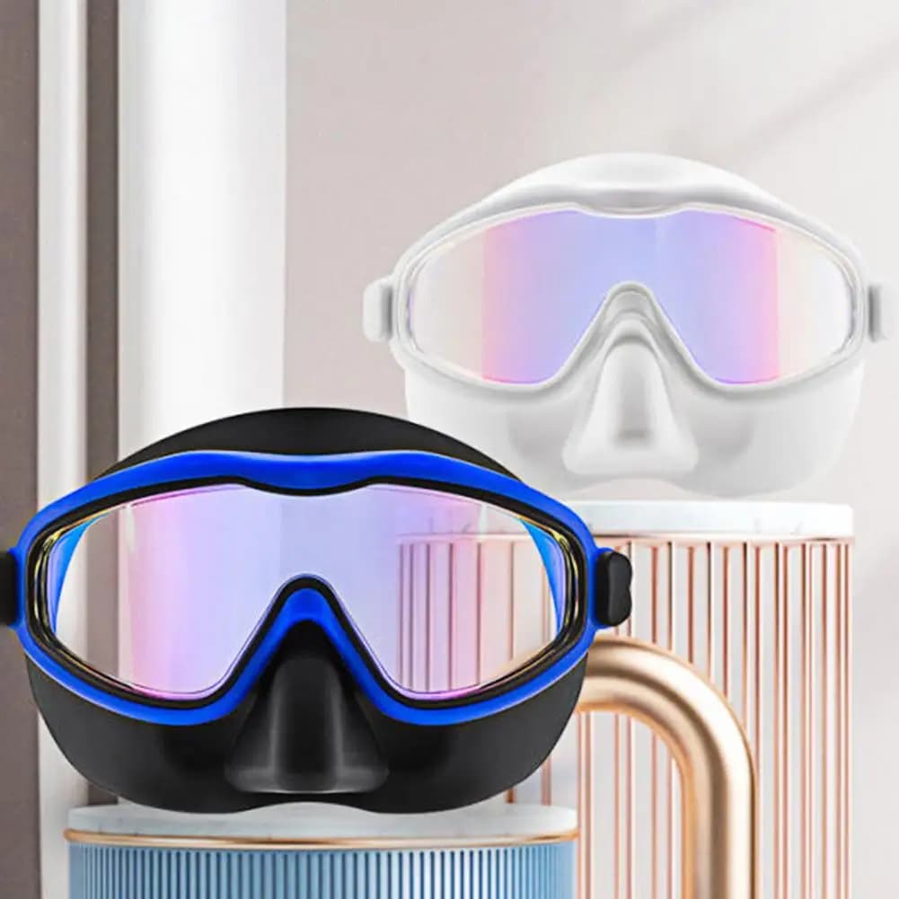 Occhialini da nuoto per bambini Occhialini da nuoto antiappannamento Occhialini da nuoto per bambini con copertura per il naso per età 3-15 Protezione UV antiappannamento per bambini
