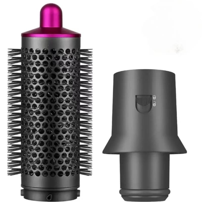 Set di spazzole multifunzionali per asciugacapelli, compatibili con i modelli della serie HD/HS, capelli con ioni negativi che levigano l'effetto crespo - Riduzione