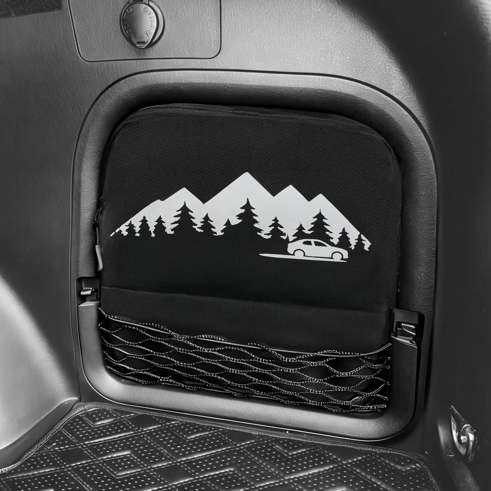 Tronco Cubby Borsa di Immagazzinaggio Zaino Multifunzione Cargo Tasca Laterale Sedile Posteriore Organizzatore Per Toyota RAV4 2019-2025 accessori Auto