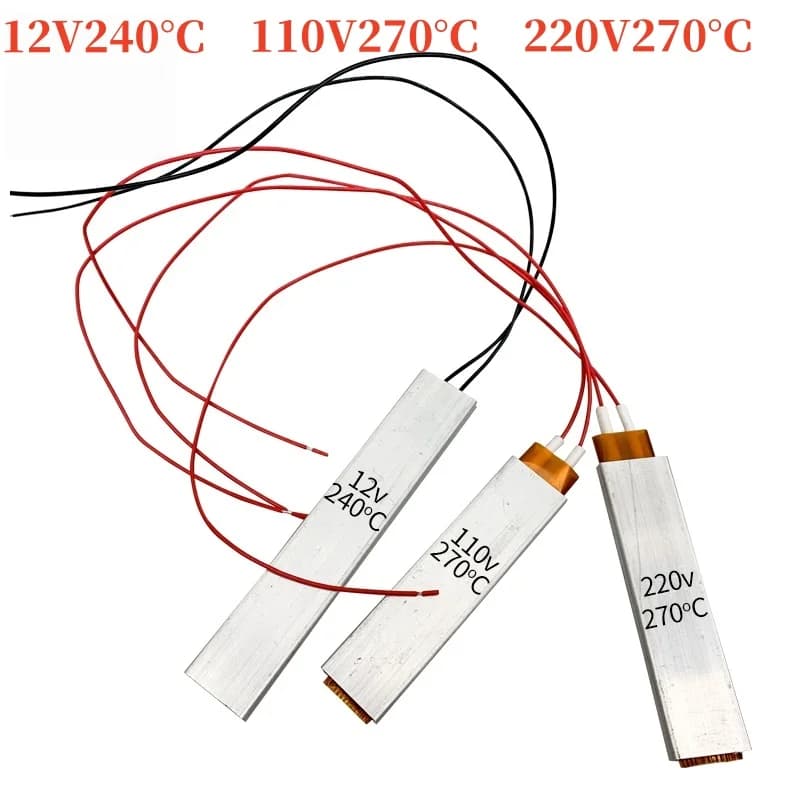 Heating element PTC heater Accessories for hair dryer Heater for curlers 240-270 degrees Accessories for poultry eggs 220V/110V/12V