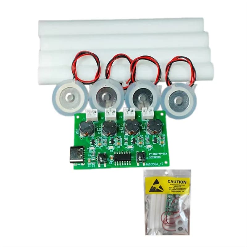 Modulo umidificatore a quattro spruzzatori squisito Scheda di controllo umidificatore Scheda driver atomizzatore Set facile da usare B