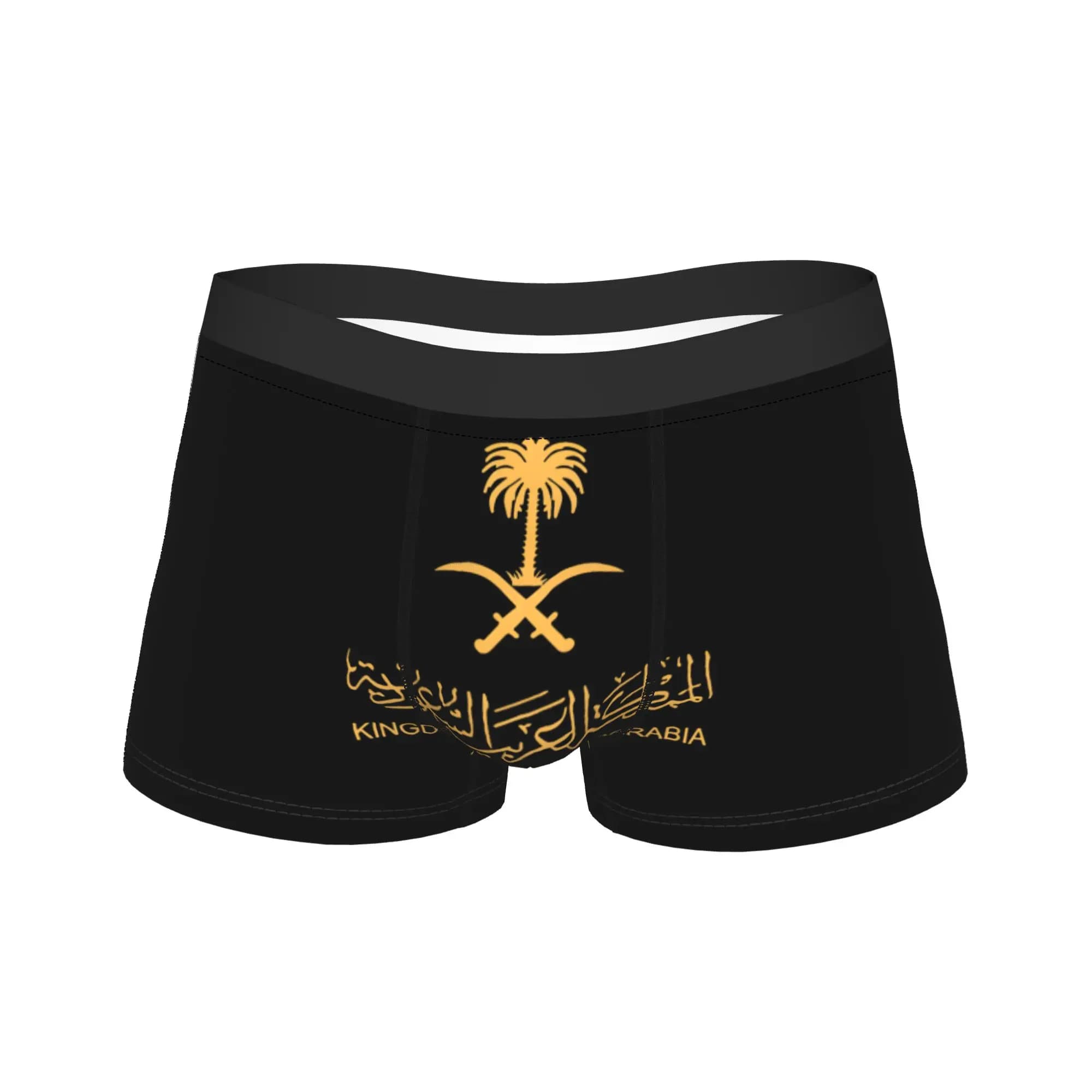 Saudi Arabian passport Shorts Briefs Underwear Trenky Man Elastic Trunk Customs Plus Size Underpants