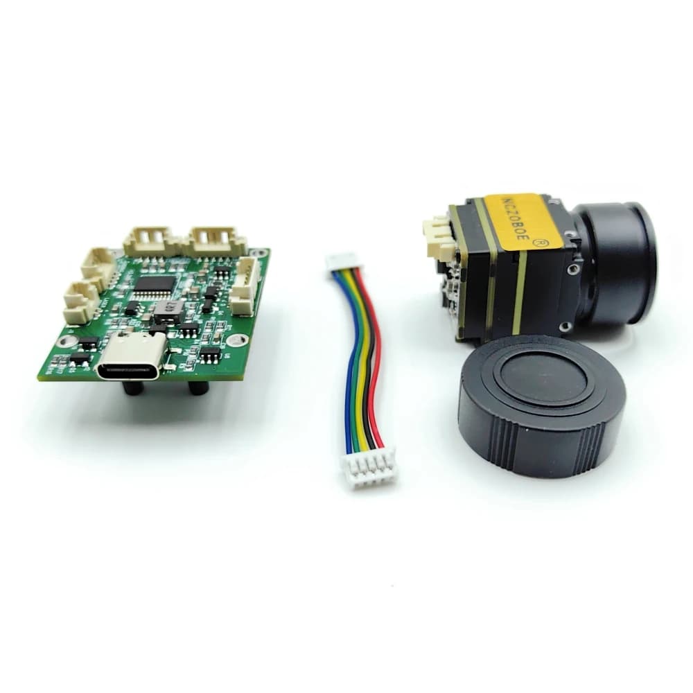 NCZOBOE Drone High Quality 9MM FPV Thermal Night CameraCVBS OutputResolution Ratio 256*192Uncooled Infrared