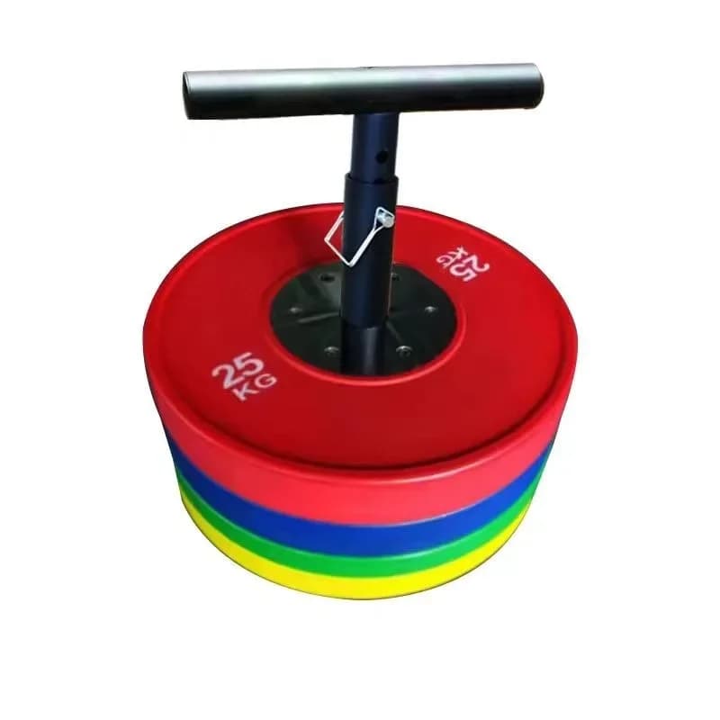 Maniglia Regolabile per T-Kettlebell, Attrezzo per Allenamento Anca, Attrezzatura Fitness per Casa, Set di Manubri e Bilancieri Regolabili