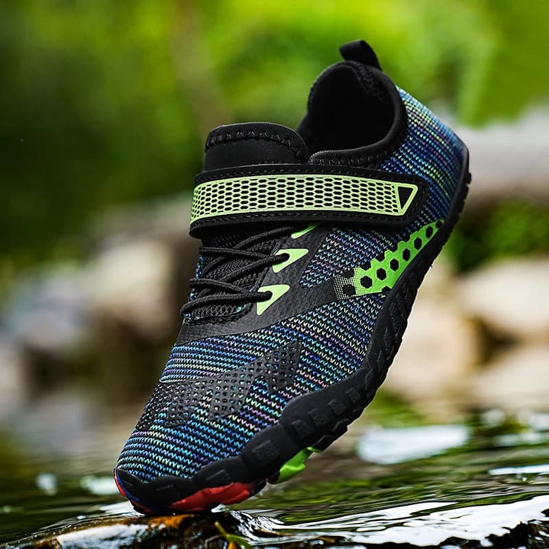 Scarpe Acquatiche per Bambini ad Asciugatura Rapida, Scarpe da Spiaggia a Piedi Nudi, Sneakers per Ragazzi e Ragazze, Scarpe per Nuoto, Canottaggio, Sport Acquatici all'Aperto