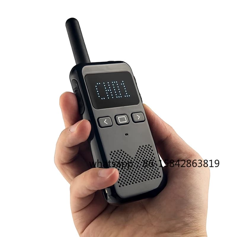 KSUN-M2 Walkie Talkie, Mini Radio Ricetrasmittente, Stazione di Comunicazione Portatile, Interfono Wireless
