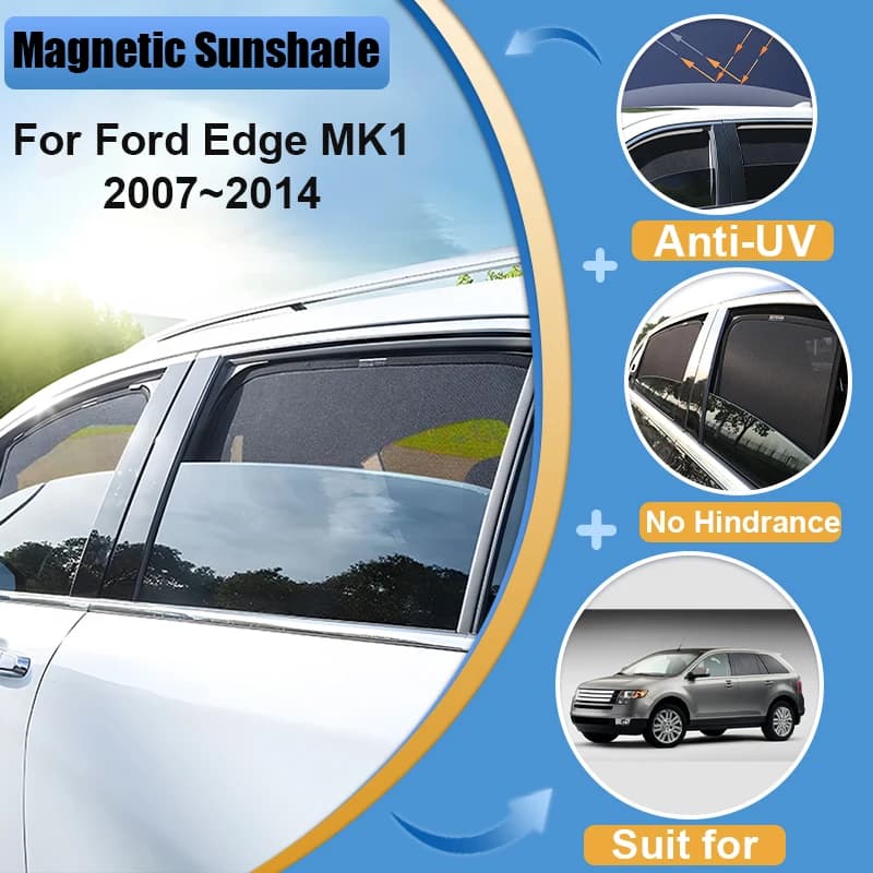 Per Ford Edge MK1 U387 2008 2007-2014 Variant, Telaio Parasole per Parabrezza, Tendina Parasole Anti-UV, Accessori Auto