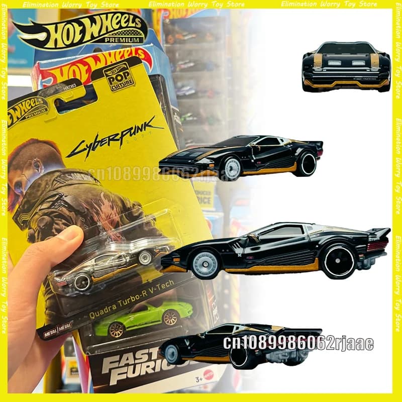Hot Wheels Cyberpunk Car HXD63-M Cultura pop Il pesadilla prima di Natale Airwolf Batman Batmobile Arachidi Snoopy Modello di auto