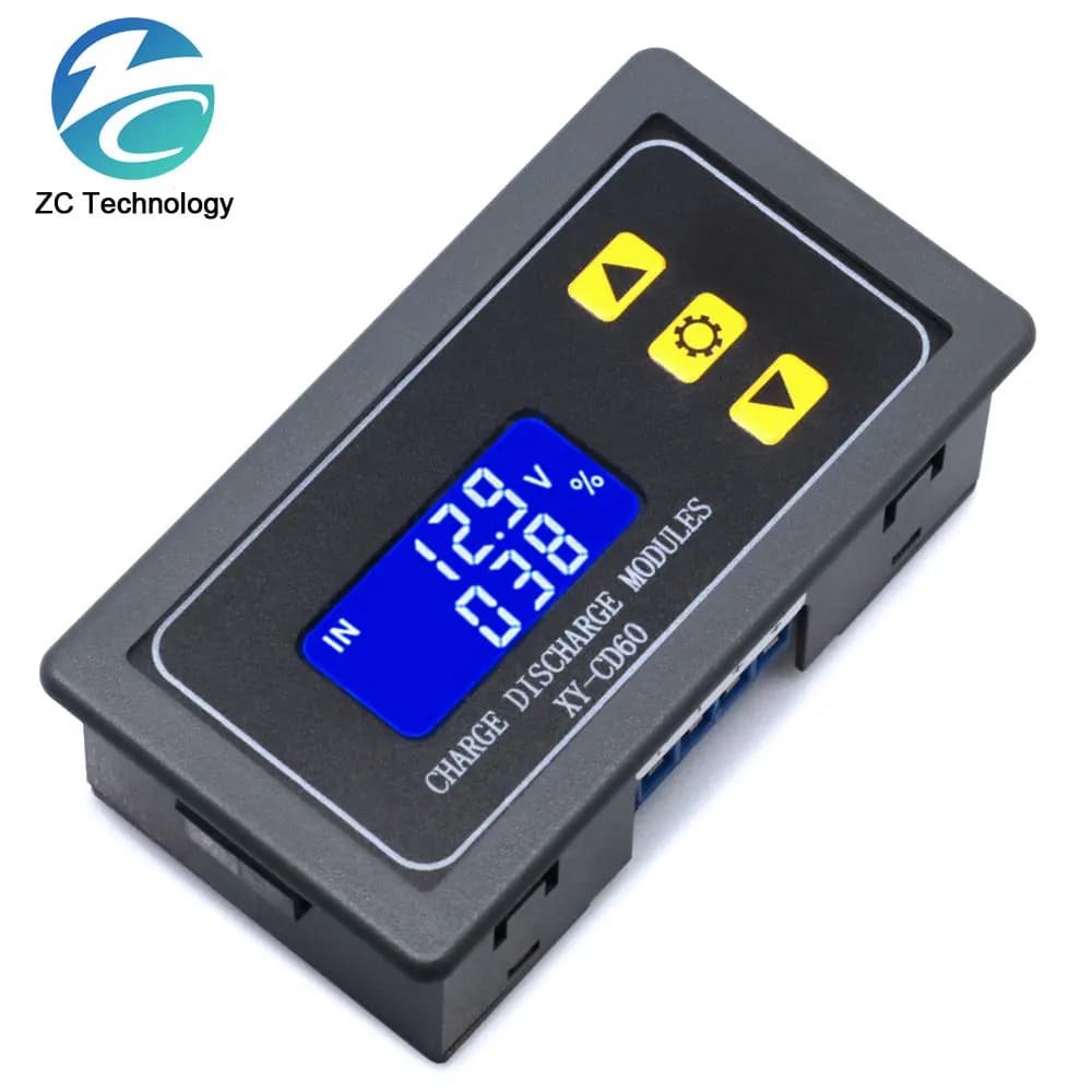 Modulo di controllo della ricarica della batteria di accumulo pieno di interruzioni di corrente protezione della tensione cc protezione del sovraccarico di sottotensione CD60