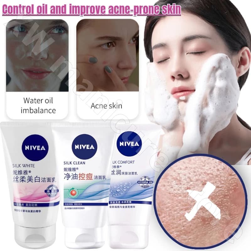 Detergente viso da donna illumina il tono della pelle pulisce i pori nutre e idrata il controllo dell'olio detergente viso idratante profondo