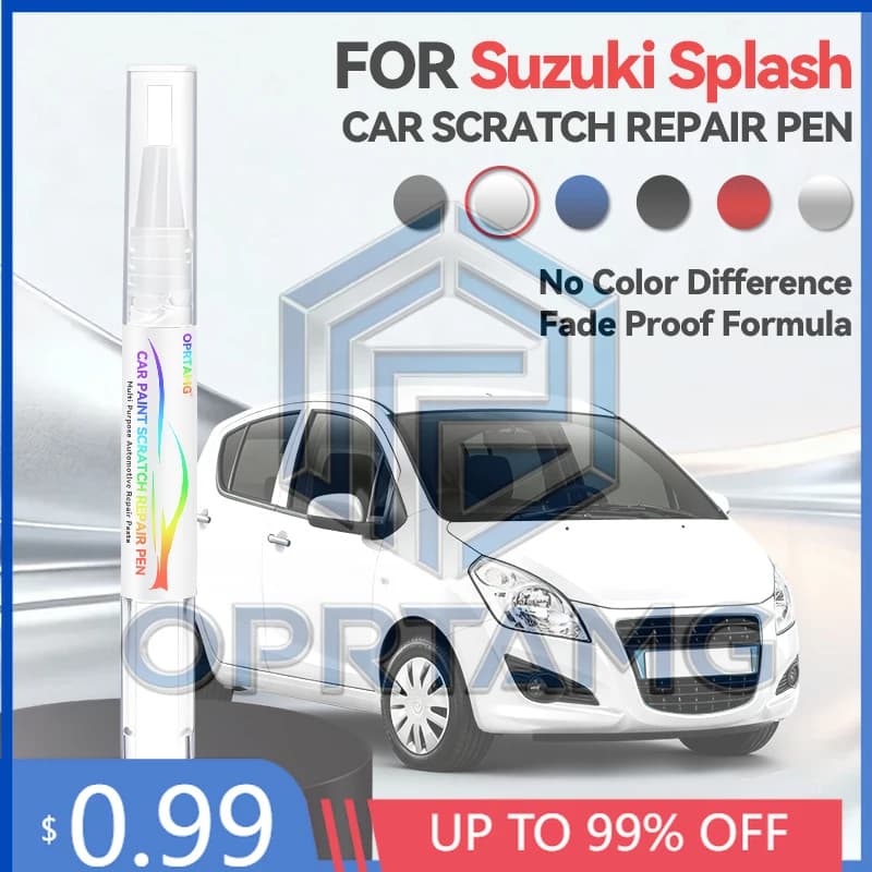 2026 Hot Purpose Vehicle Car Paint Repair Pen For 1996-2026 Suzuki Splash Paint Scratch Repair Accessories White Black Sliver