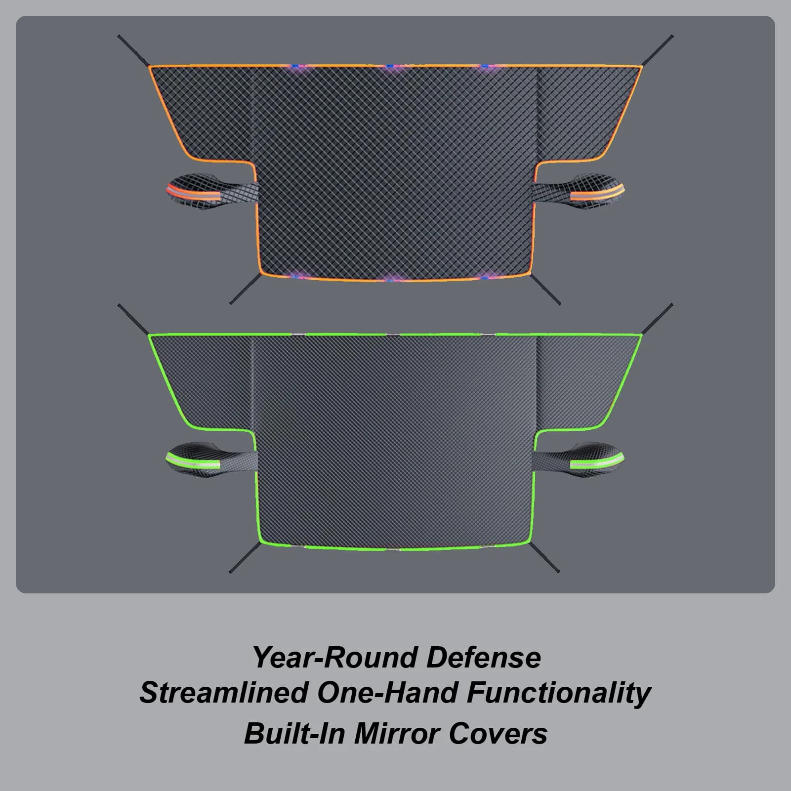 Copertura per parabrezza per auto Copertura per parabrezza per parabrezza per auto resistente impermeabile per tutte le stagioni Coperta per finestre per camion SUV per auto