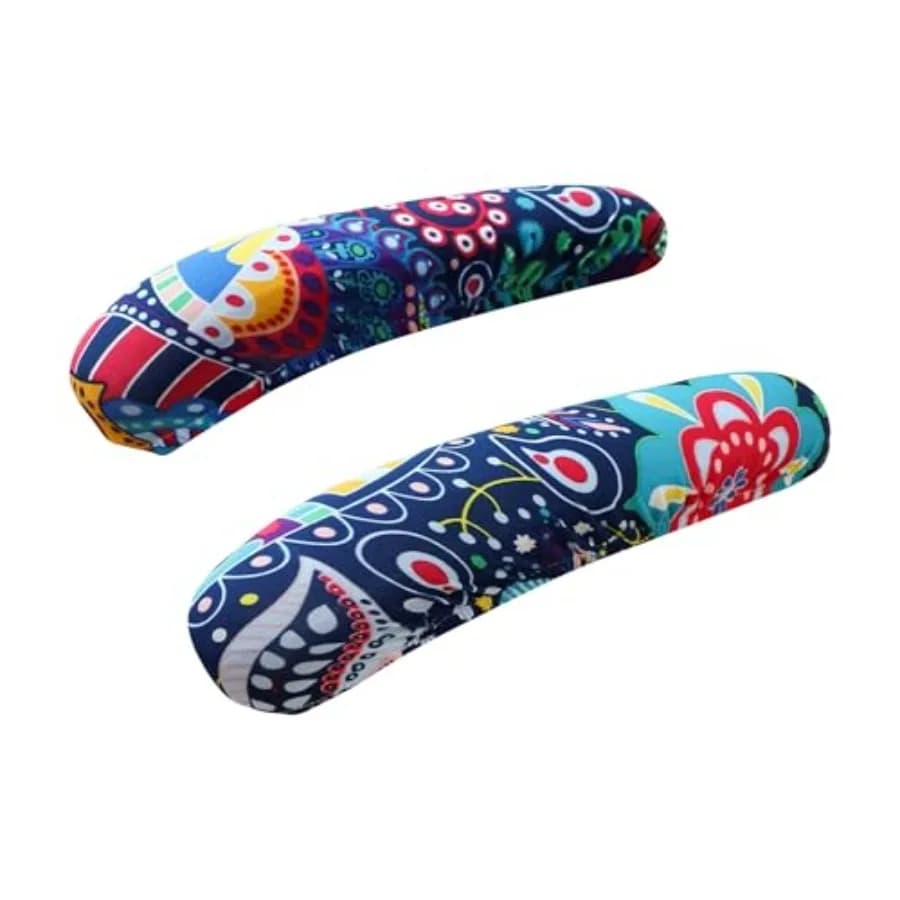 Armrest Covers for Office Chair 12-15 Inch Boho 2 Pieces Elastic Arm Rest Covers for Computer Gaming Chair Arm Slipcovers Washa