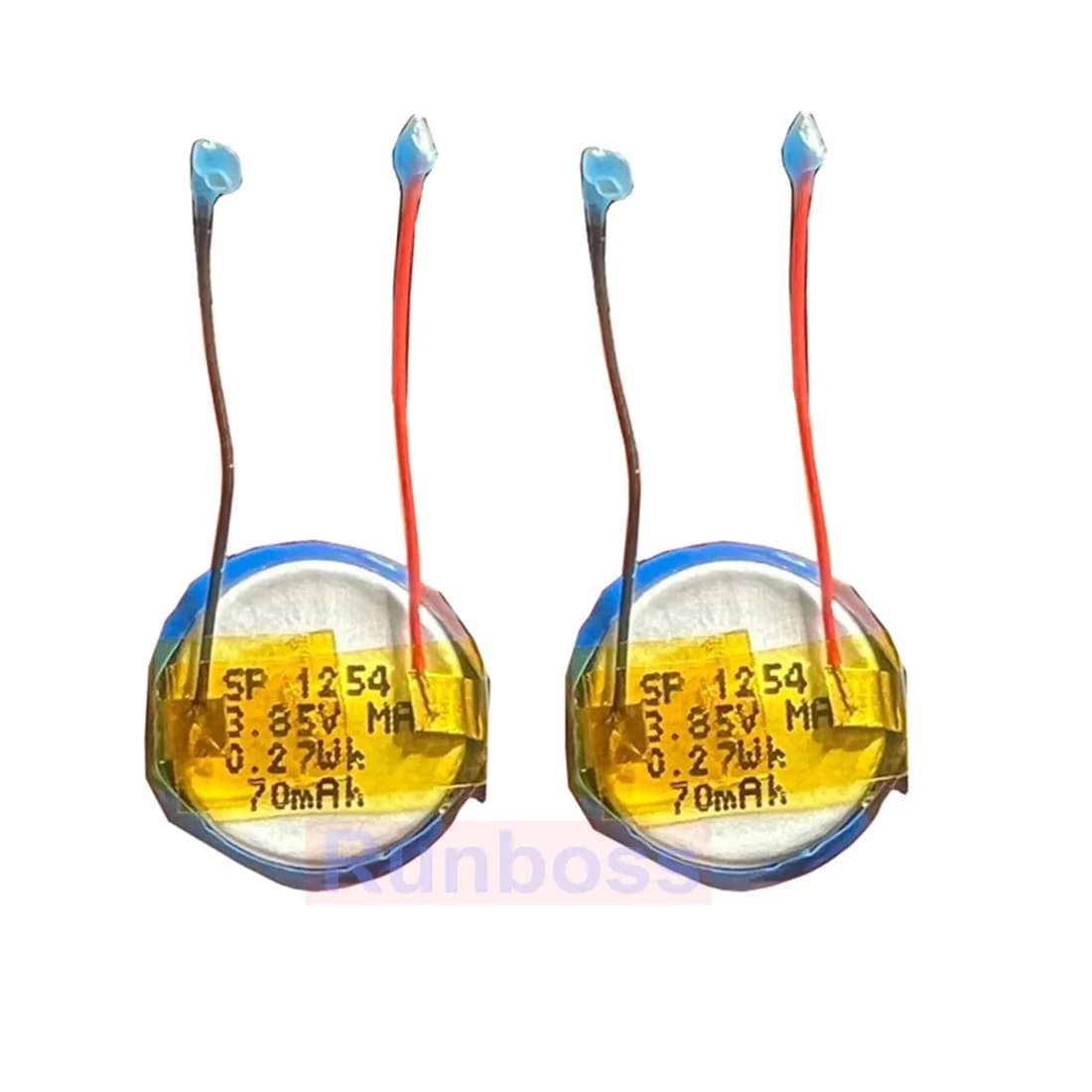 2-10PCS 1254 Batteria ricaricabile 3.85V 70mAh CP1254 per JBL Tune 230NC 230 NC T230NC TWS Cuffie wireless Cuffie Bluetooth