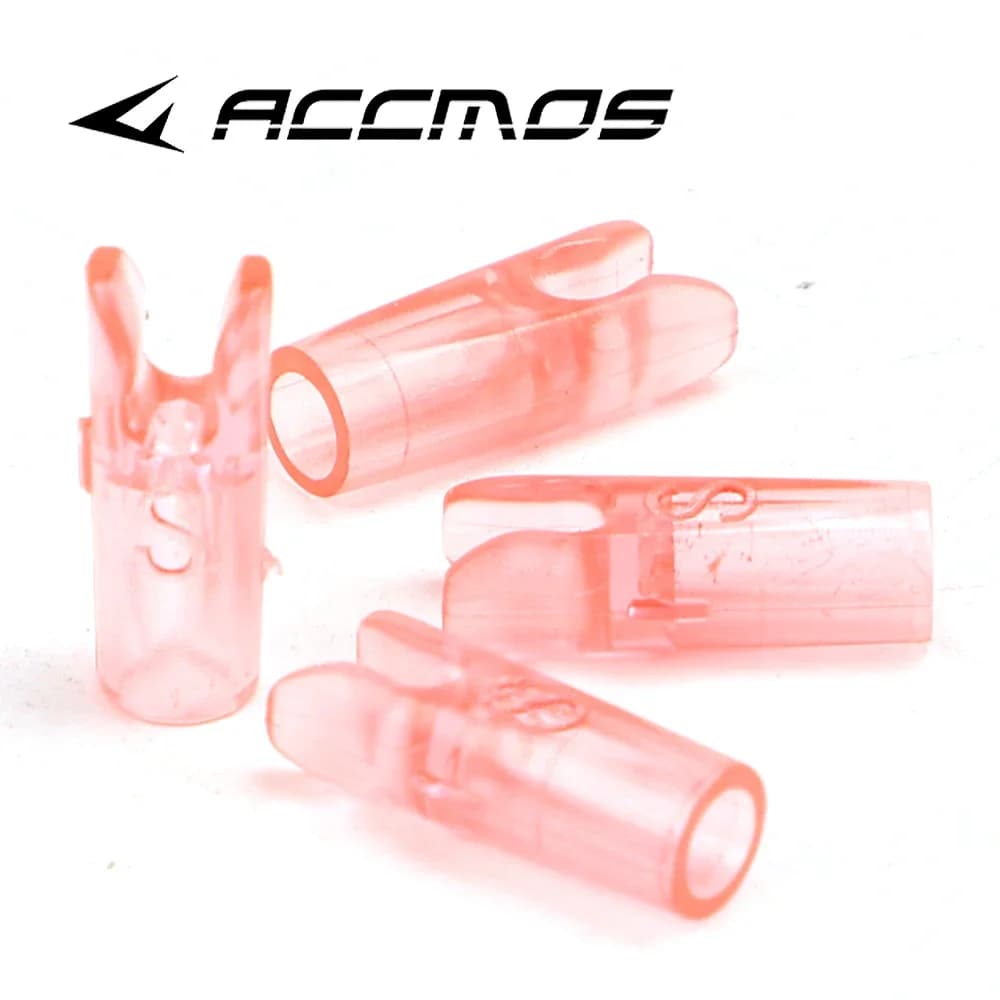 50 pezzi multicolori S-Frow Nocks universali adatti per tiro con l'arco da caccia tiro al bersaglio accessori per frecce in plastica durevoli