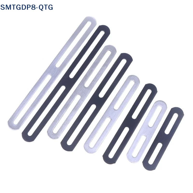 Offerta imperdibile! 1 Pezzo Staffa Angolare Dritta in Acciaio Inossidabile Nero/Argento, Connettore Fisso Piatto Rinforzato a 180 Gradi per Mobili