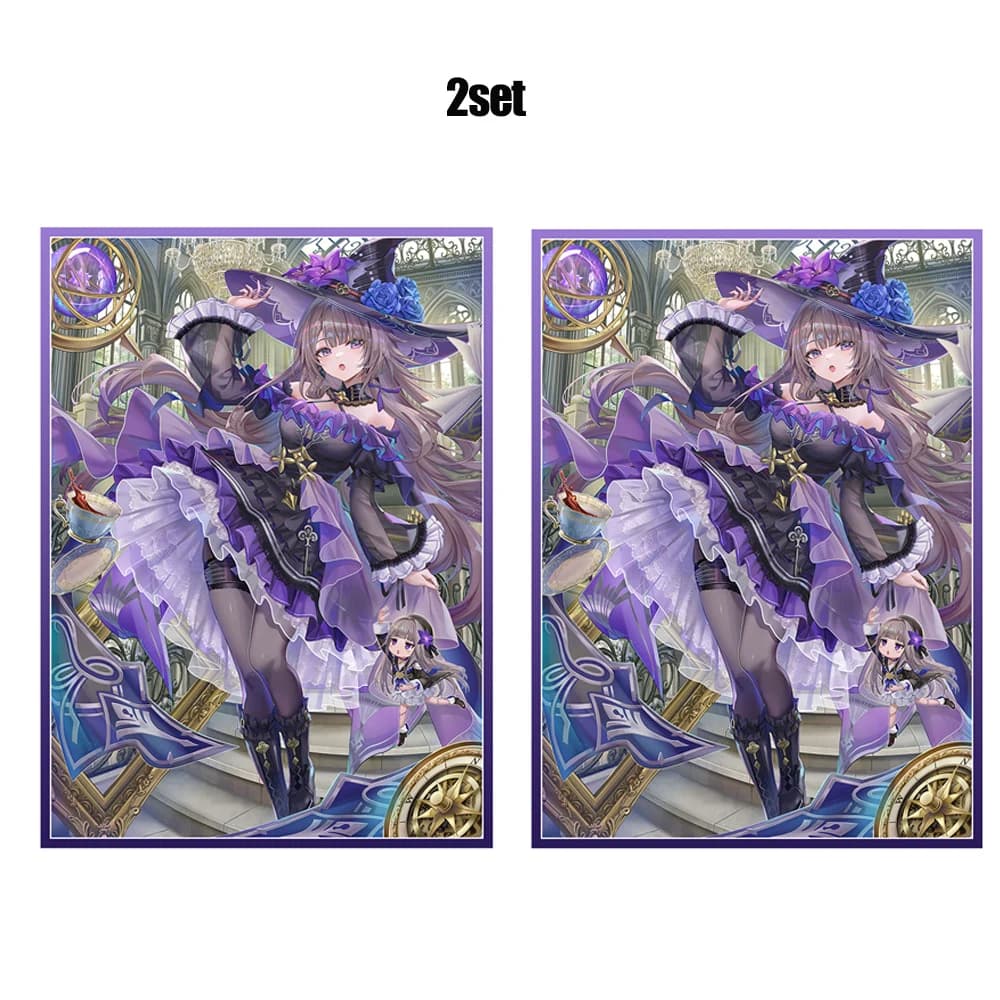 67×92mm 120 Pezzi Bustine Protettive Standard per Carte Anime TCG, Protezioni per Carte da Gioco da Tavolo per MGT/PTCG/WS
