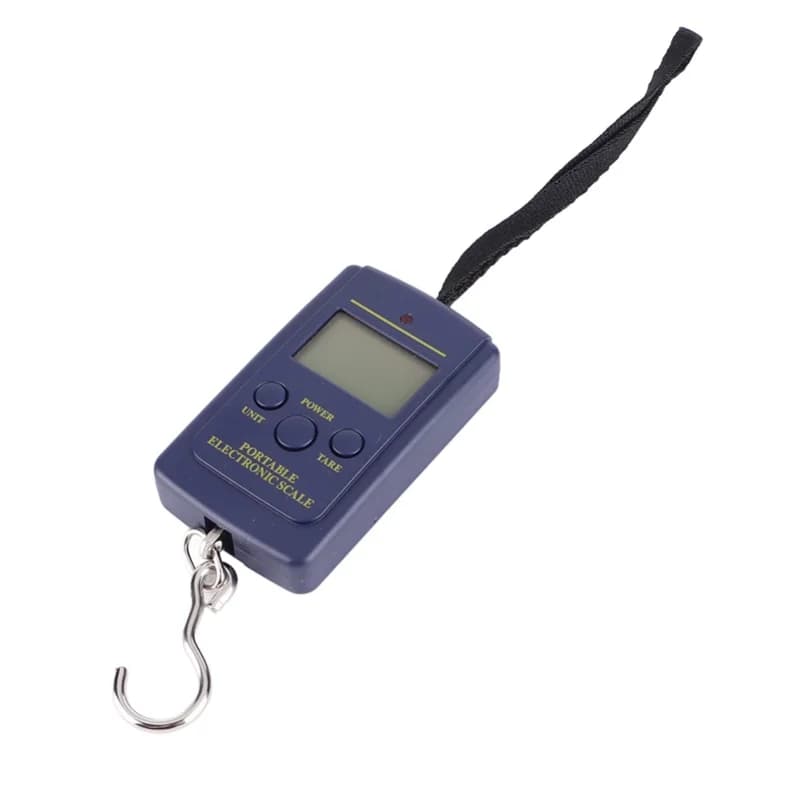Bilancia Digitale Portatile da 40KG, Bilancia Elettronica per Bagagli, Strumento di Misurazione del Peso