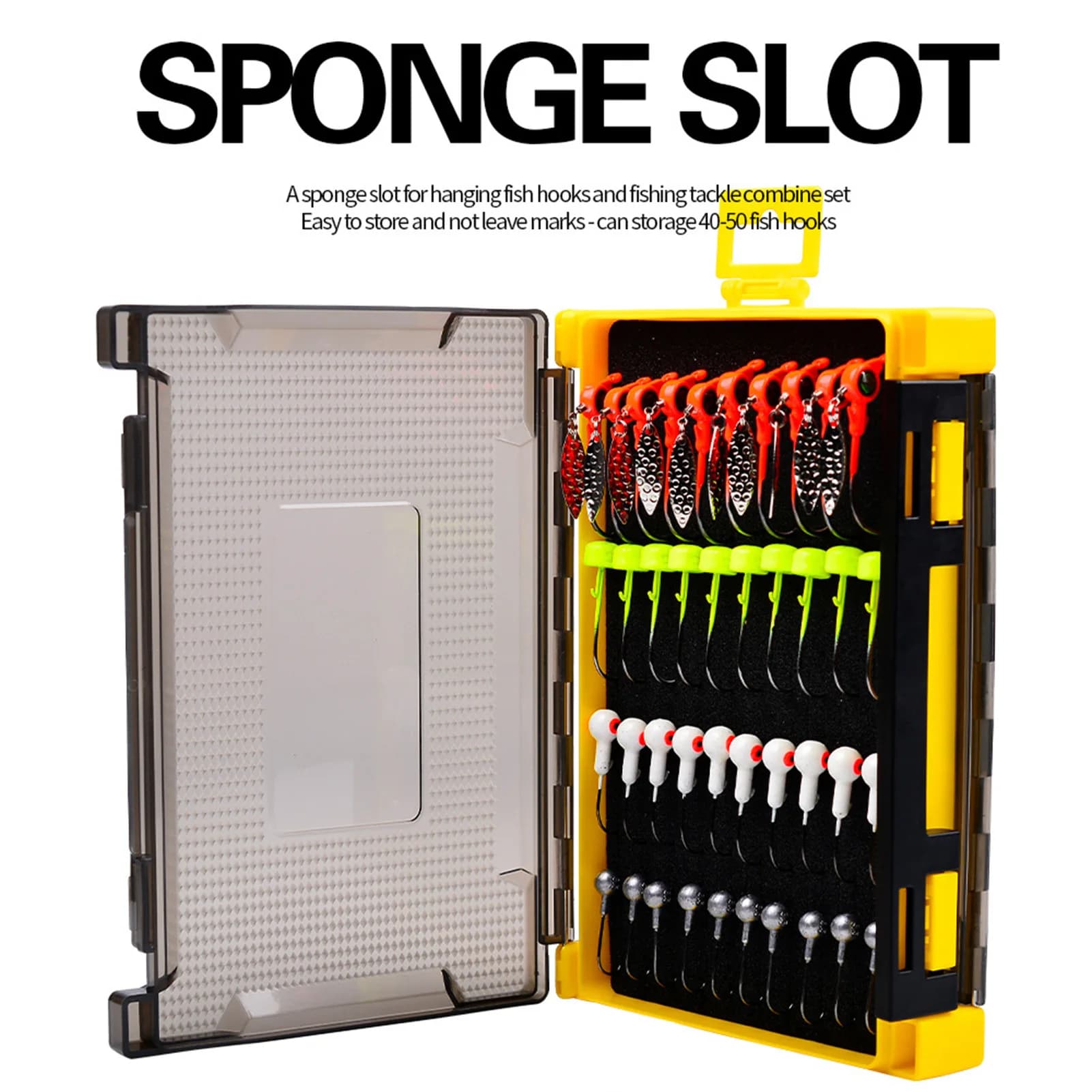Portable Fishing Equipment Boxes Do-it-yourself bait container Multi compartment Fish bait container Plastic bag Fishing accessories Tool