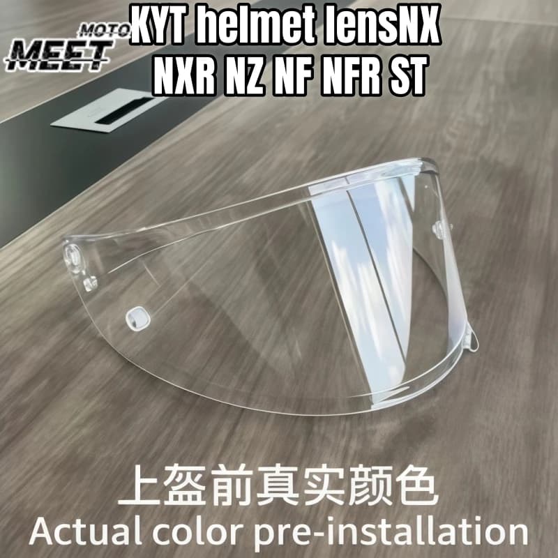 Motorcycle Helmet Visor Shield Replacement | Windshield Visera for KYT ST, NF, NXR, NZ, NFR Helmets Moto Accessories