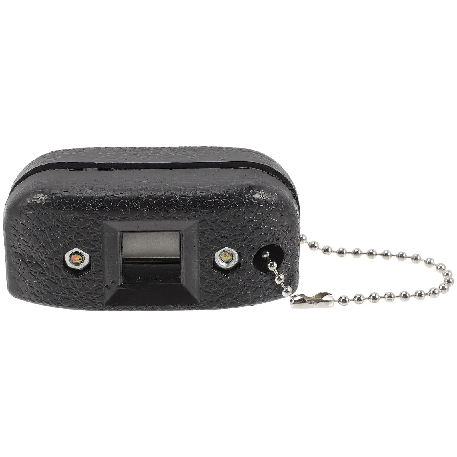 Ice Skate Sharpener Adjustable Screw Grindstone Portable Keychain Anti Slip Durable Skate Blade Tool