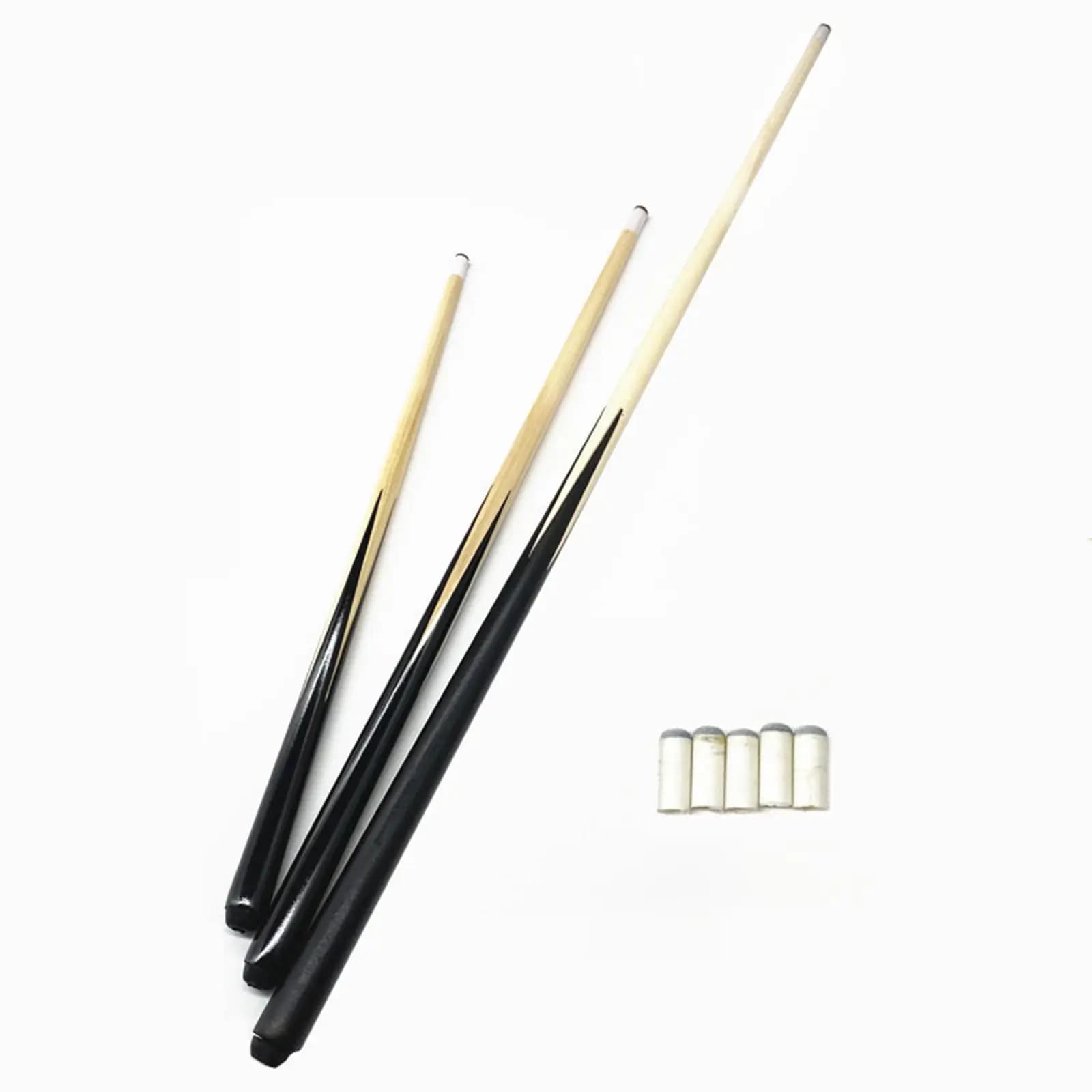 Stecca da Biliardo in Legno per Principianti, Stecca da Pratica con Punta da 11mm per Bambini, Accessori per l'Apprendimento del Biliardo