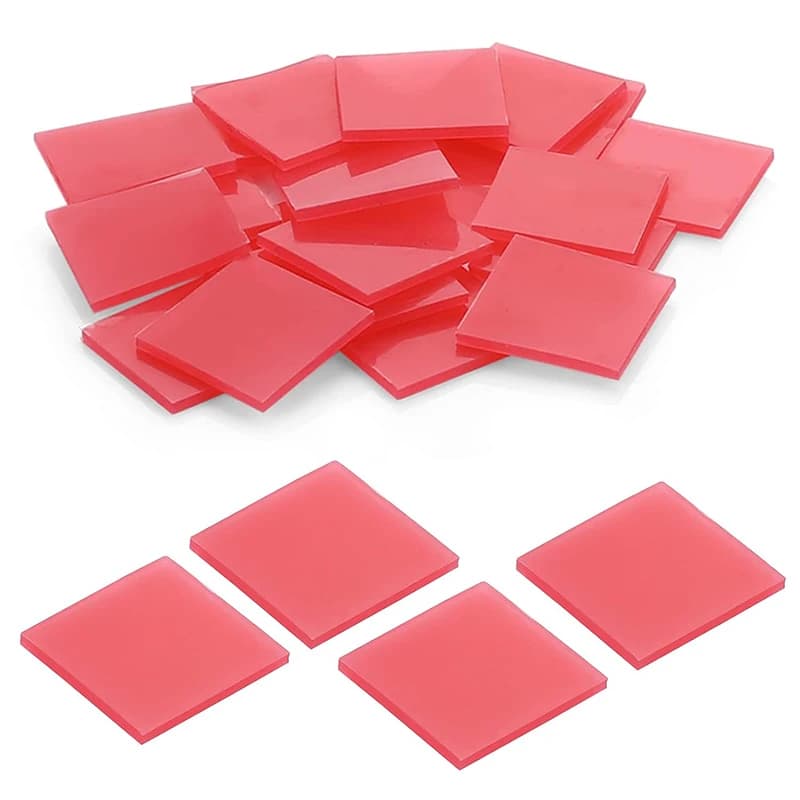 100 PZ Diamante Pittura Accessorio Diamante Ricamo Colla 2*2 CM Punteggiatura Colla Daimond Pittura Cucito Cera Fango All'ingrosso
