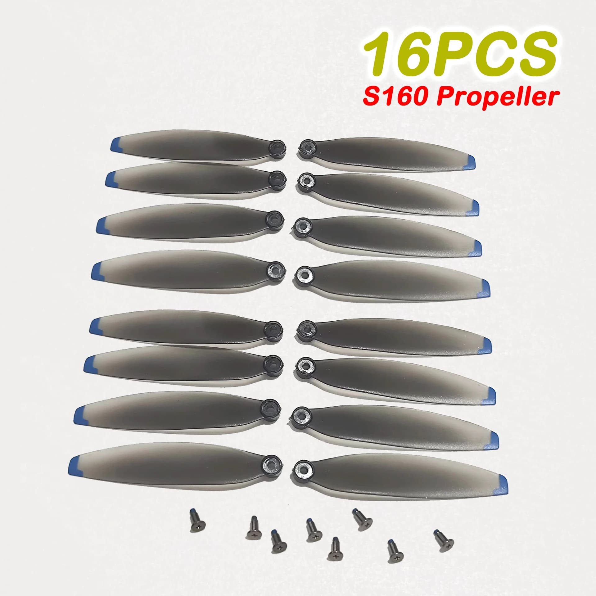 16PCS S160 Elica Puntelli per FPV Drone S160 Led Blade CW CCW Wing Windmill Part RC Quadcopter S160 Accessory