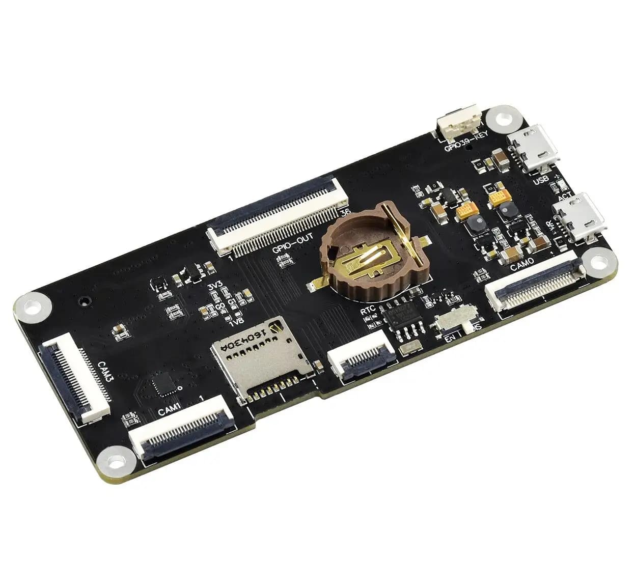 Waveshare stereo binocular vision expansion card for processing module Raspberry Pi CM3 Lite CM3+ Lite
