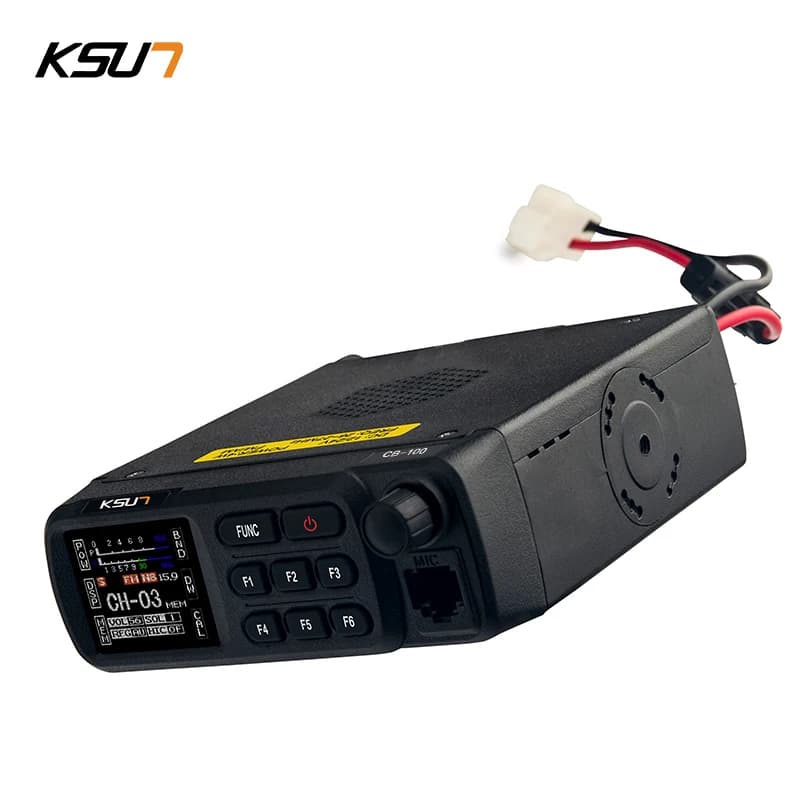 AM FM SSB 27 MHz Mobile Walkie Talkie Ricevitore radio Ricetrasmettitore a onde corte Stazione base montata su veicolo Auto CB Radio per camion Auto
