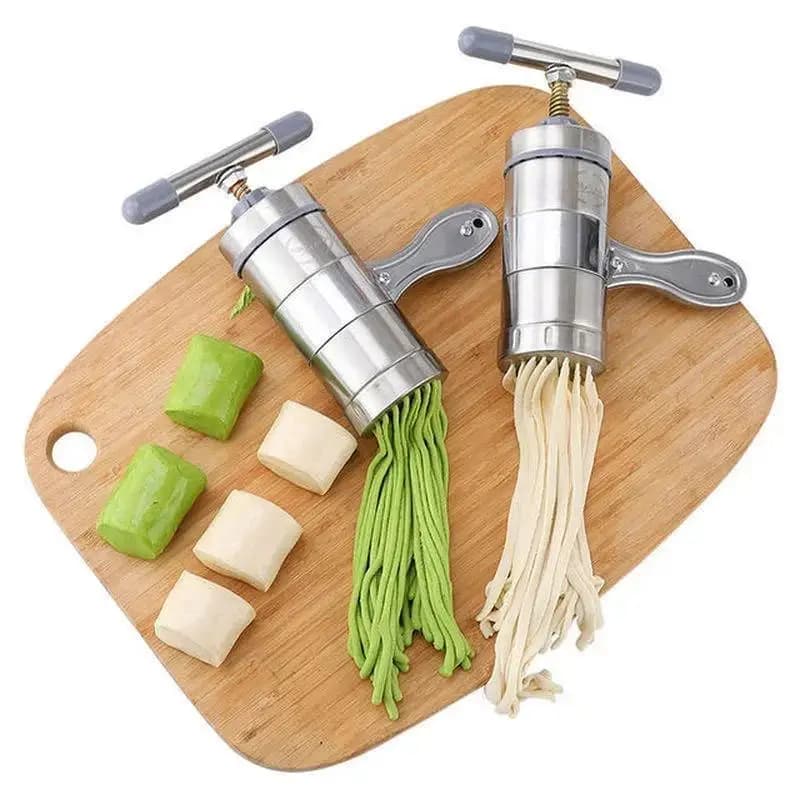 New 2026 Household Stainless Steel Manual Noodle Machine Hand Pressure Pasta Maker Multifunctional Kitchen Noodle Making Tools