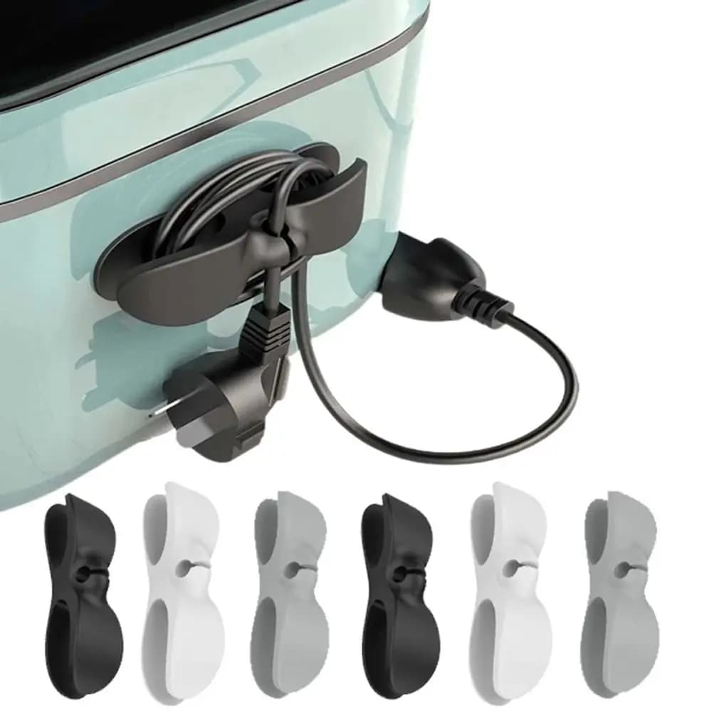 Coil Winding Organizer for Kitchen Appliances Wrapping Cable Management Clip Air Frying Machine Coffee Machine Cable Fitting Machine