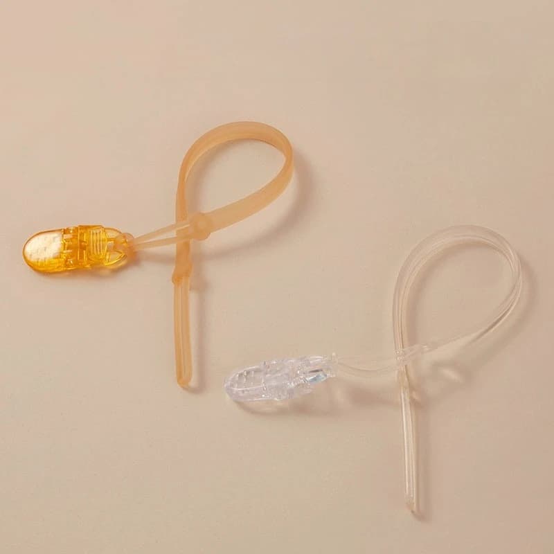 Catena per ciuccio a molla per ciuccio universale per evitare la caduta di caduta con clip in plastica per vestiti Catene per succhietto Articolo per bambini