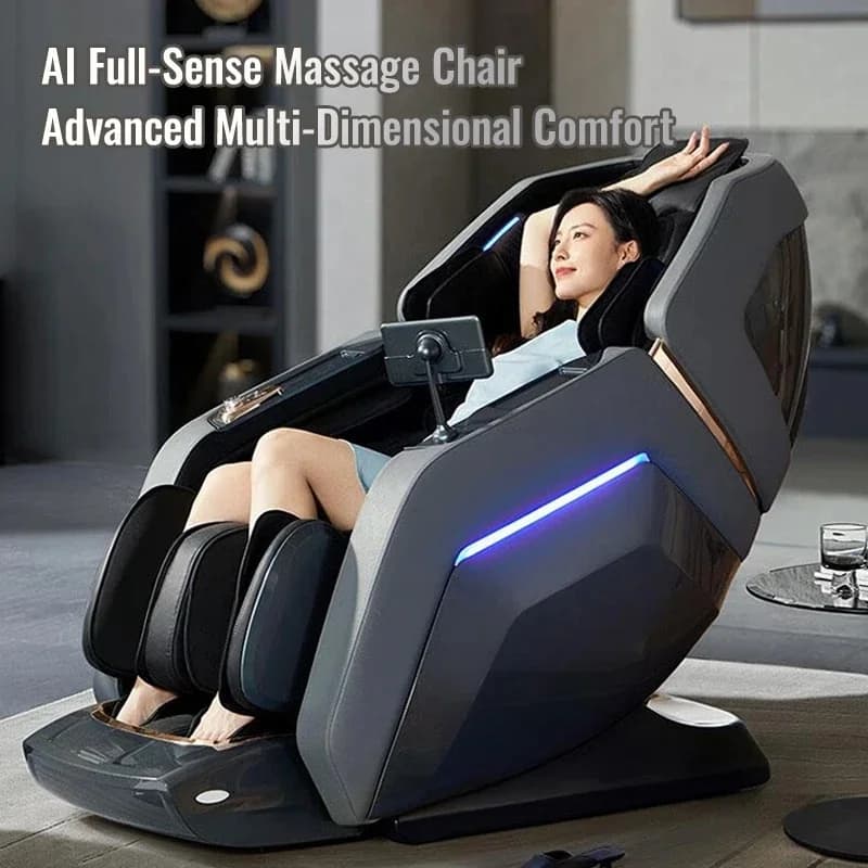Massage Chair 4D with Zero Gravity Full Body with Voice Control,Back Heating,Bluetooth Speaker,