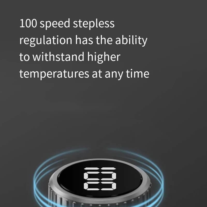 ventilatore elettrico montato in vita Nuovo ventilatore portatile sospeso con batteria di ricarica da 15000 mAh ultra silenziosa