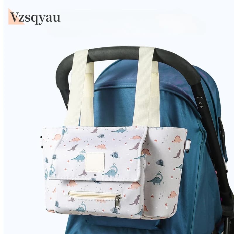 Borse organizer universali per passeggino Portabottiglie Borsa portaoggetti per carrozzina per bambini Borsa per mummia alla moda Borsa per pannolini per bambini Accessori per passeggino
