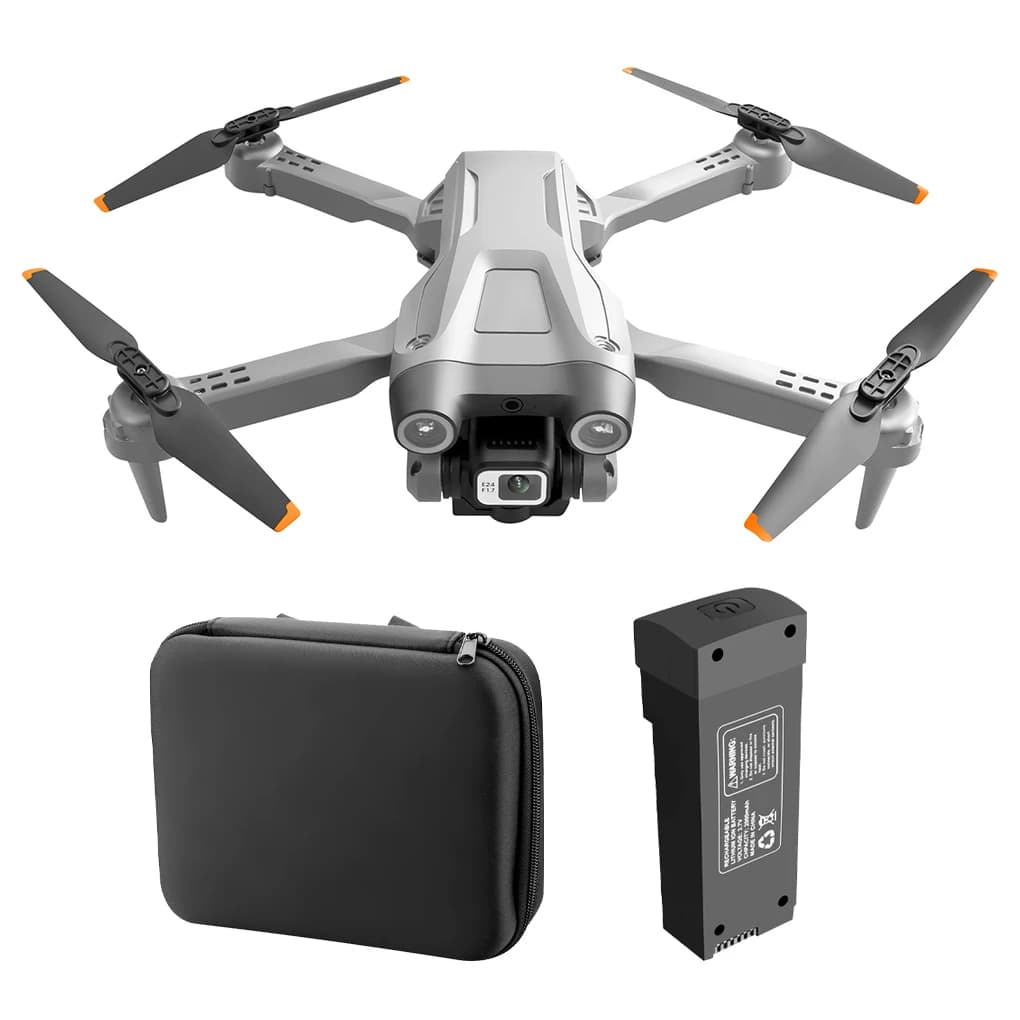 Mini Drone Pieghevole a 4 Canali, Elicottero Wireless, Quadricottero RC con Accessori, Luce LED, Connessione Telefono, Aeroplano Giocattolo