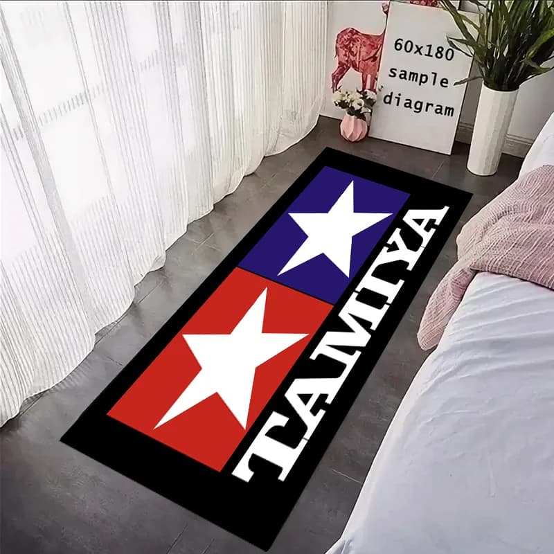 Ingresso T-Tamiyas Tappeti stampati Soggiorno Camera da letto Cucina Bagno Tappeto antiscivolo Tappetini per camera da letto per bambini Decorazioni per la casa