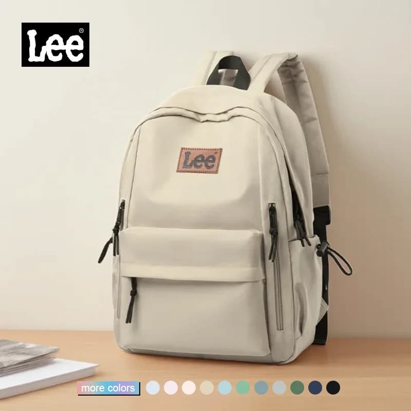 LEE Lightweight 16 Inch Laptop Backpack Women's Oxford Mid School Bag High Capacity Teenagers Backpack