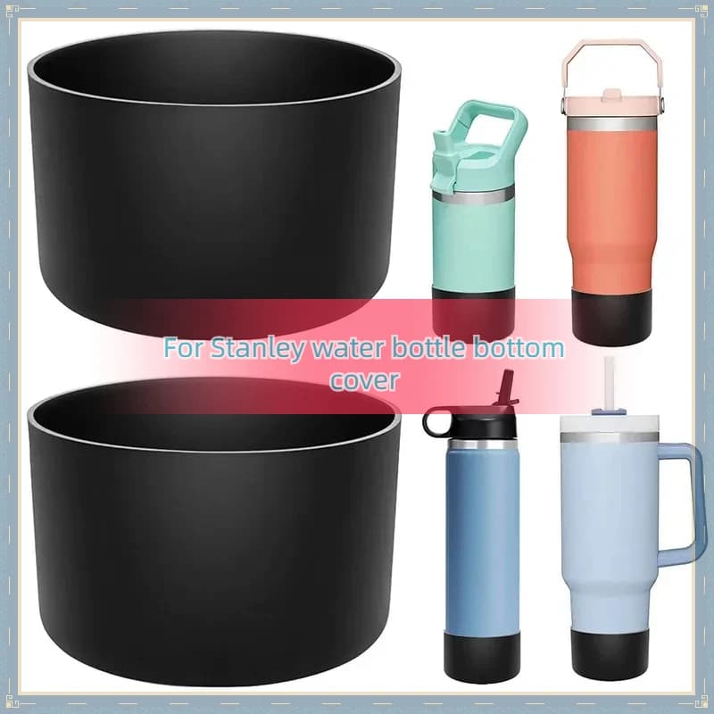 7.5cm Silicone Boot for Stanley 40oz Quencher Adventure Coffee Tumbler Ice Flow Flip 30oz 20 Oz Water Bottle Lower Handle Cover