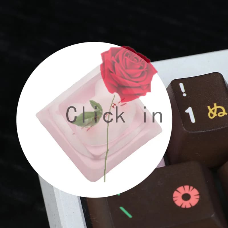 Traslucido simpatico cartone animato Kt Cat Keycap Tastiera meccanica ad asse incrociato Keycap Decorazione tastiera Keycap Accessori per tastiera