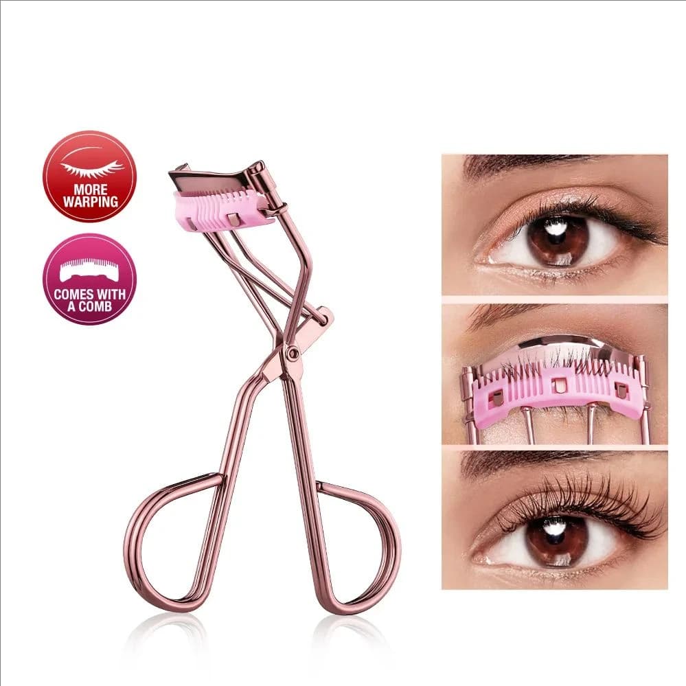 Professional MJ Folder in Pink Gold, Makeup Accessories, Compact Tool and Portable for Rapid Styling