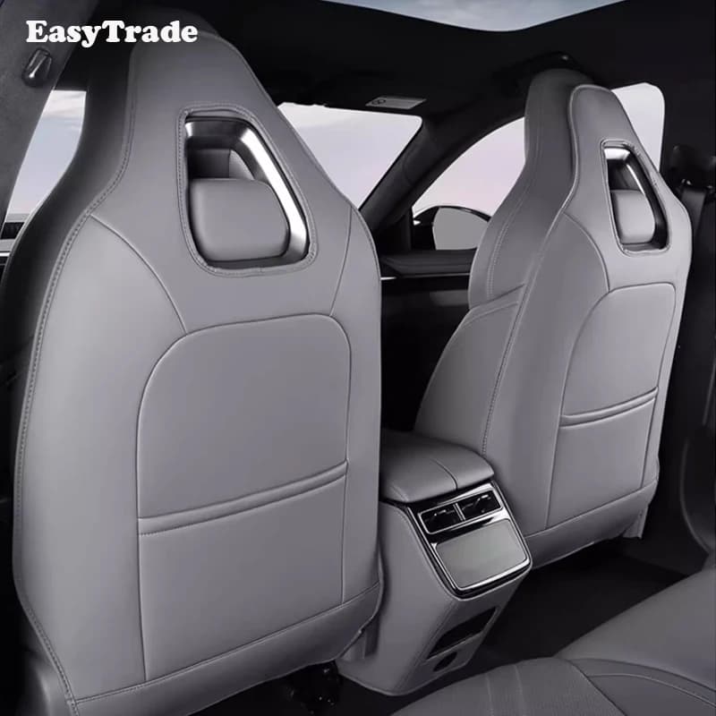 For ZEEKR 001 2021-2025 Accessories Car Seat Anti Kick Pad Backrest Anti Dirt Protection Cover Mats