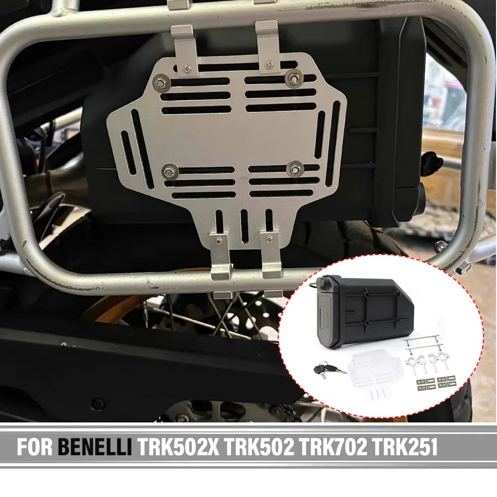 Side Tool Box FOR BENELLI TRK502X TRK502 TRK702 TRK251 Adventure Motorcycle Toolbox Waterproof Side First-aid/Breakdown kit