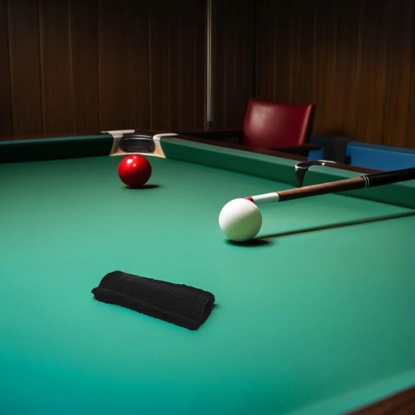 Kit di 4 Panni Professionali per la Pulizia delle Stecche da Biliardo, Strumento per Lucidatura e Manutenzione di Stecche da Snooker