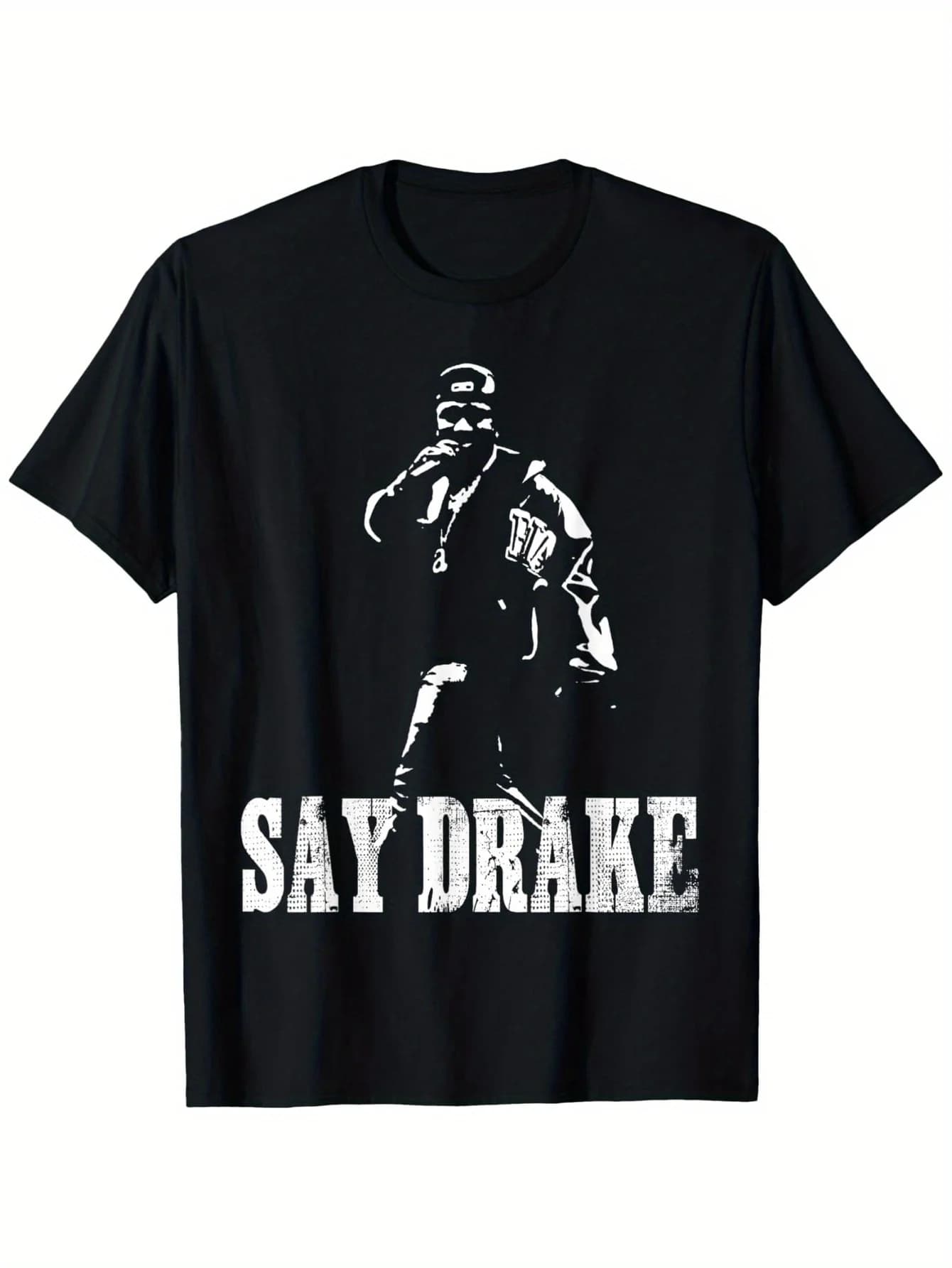 Say Say Drake Say Drake T-shirt per uomo donna coppia moda T-shirt girocollo manica corta Top