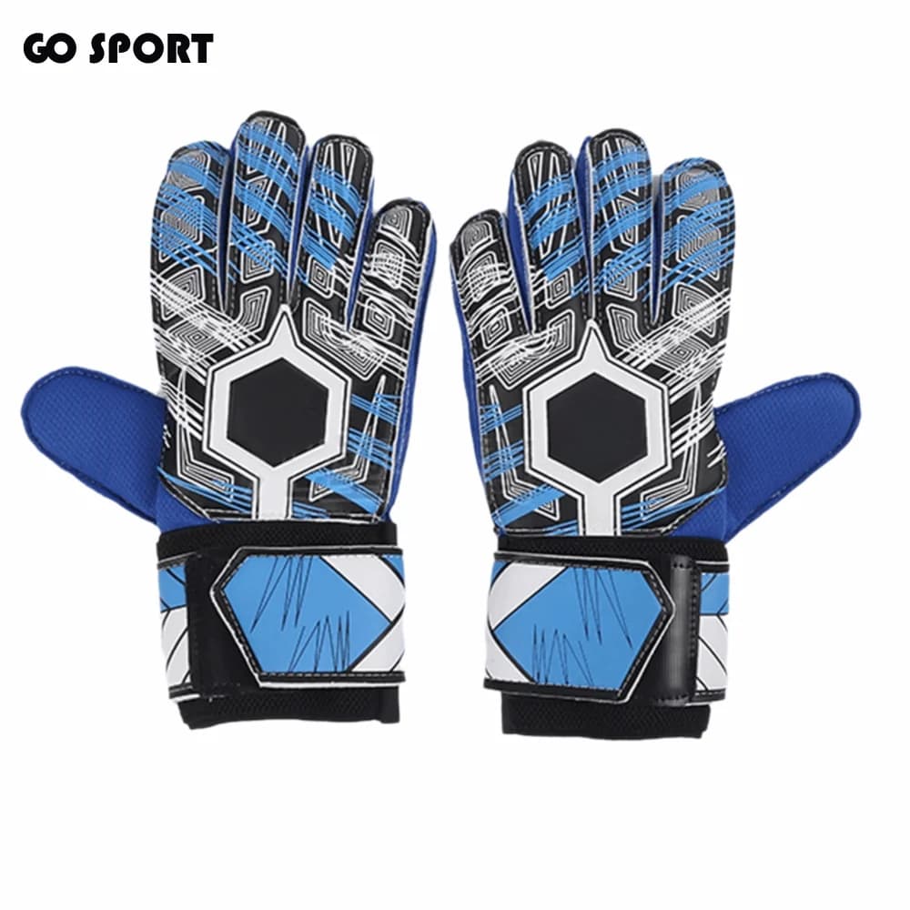 Guanti da Portiere con Protezione per le Dita, Antiscivolo, Resistenti all'Usura, in Lattice, Guanti da Calcio Rinforzati, Protezione per le Mani, Guanti Sportivi