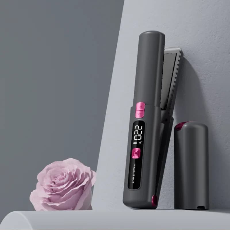 Bestseller Piastra Lisciante Wireless Portatile con Clip, Riscaldamento Elettrico, Anti-scottatura