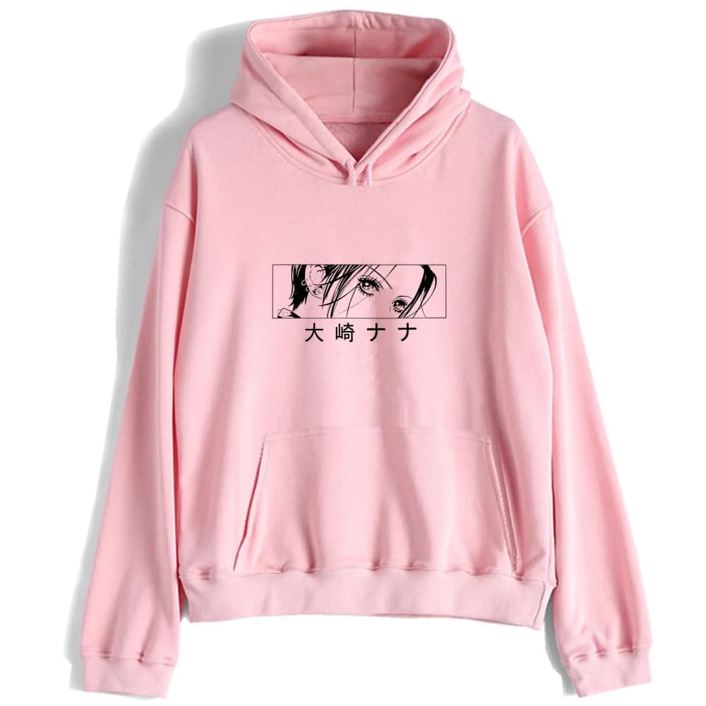 Nana womens hoodies anime sweatshirt y2k 2026 tops winter warm Casual Quality