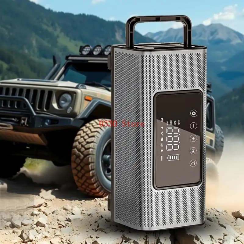 Pompe wireless 120W Bike per auto per auto paratole a gomma per pneumatici elettrici portatili